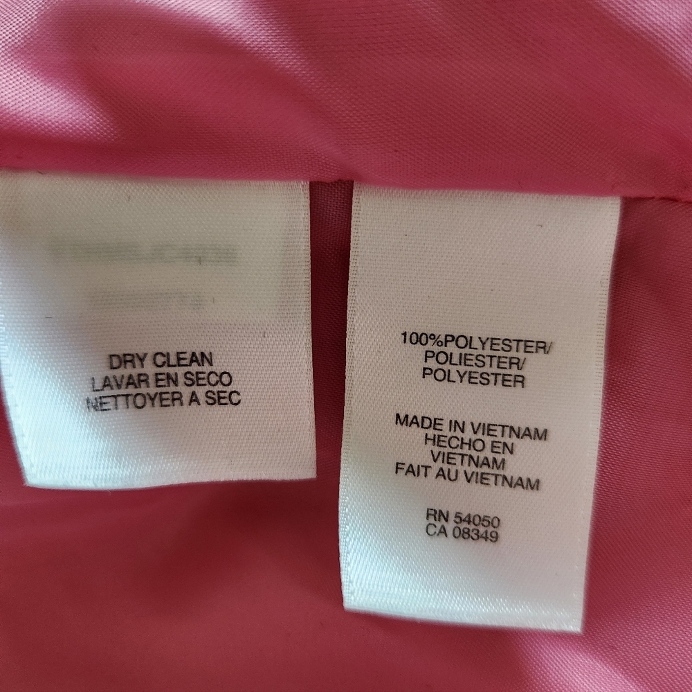 Jones Studio Pink Blazer with Black Buttons - Picture 7 of 7